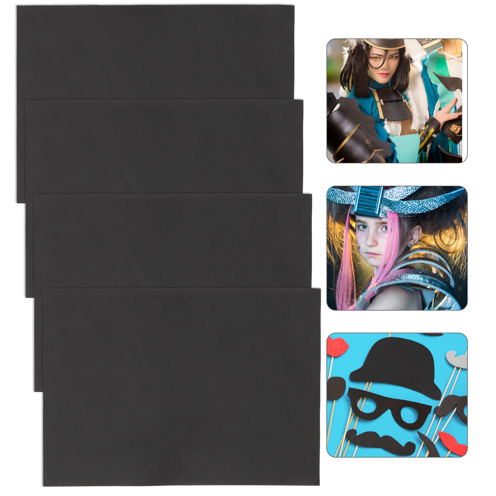 Eva Foam Sheet - 4Pcs Eva Foam Board Sheets Handmade