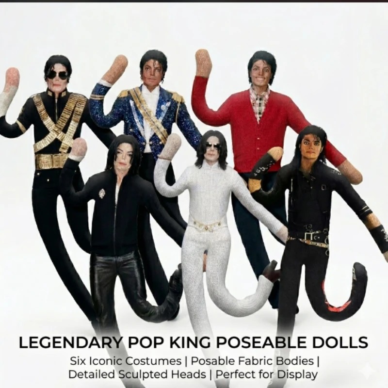 Evoker Cosplay Prop - *Michael Jackson Cosplay Prop Doll Plush