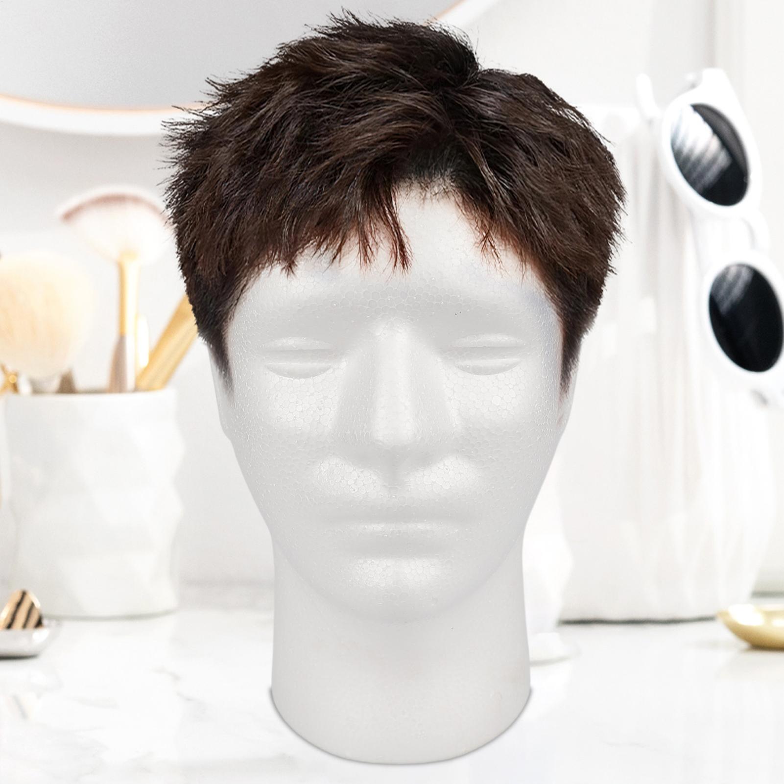 Cosplay Prop Foam - Man Foam Hair Head Model Wig
