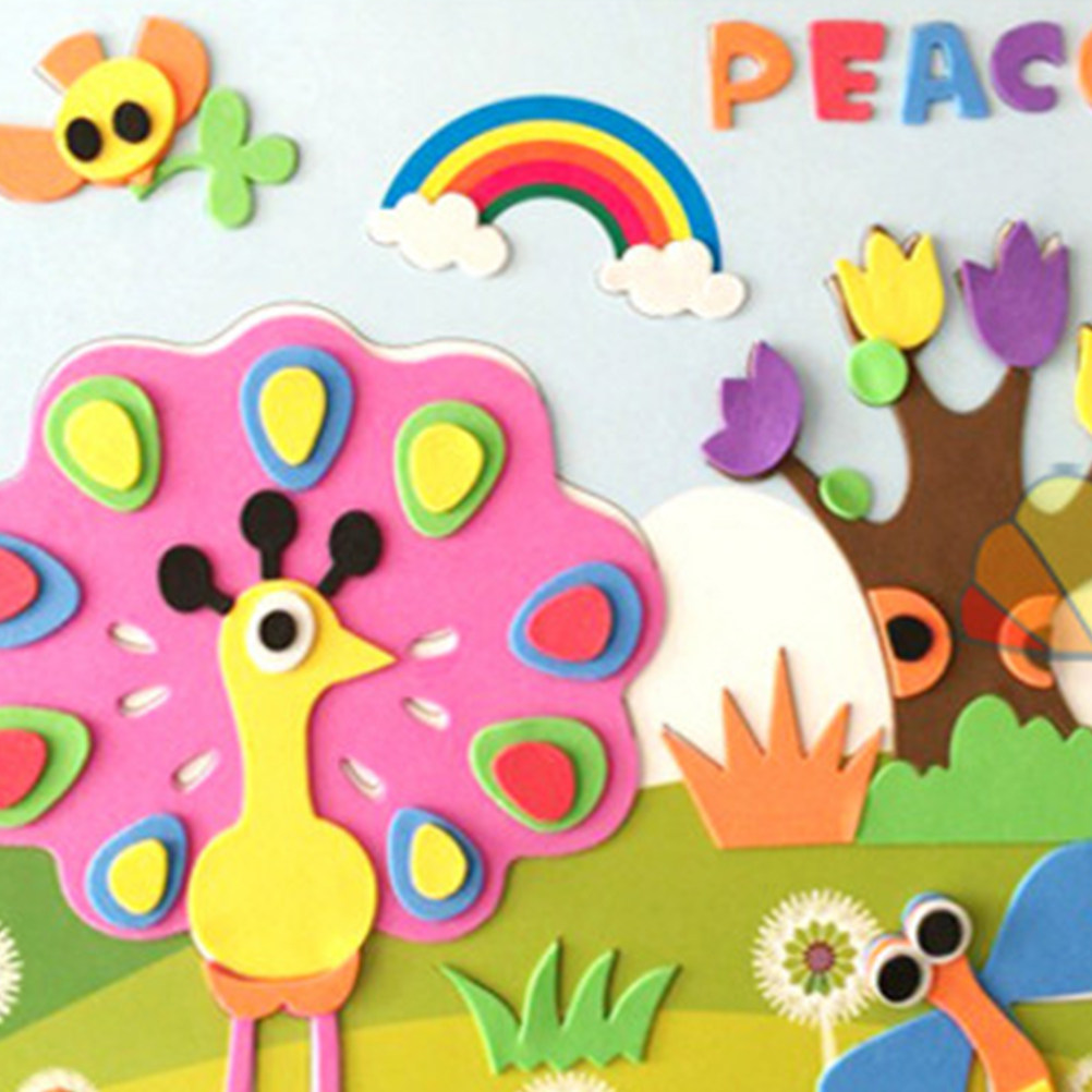 20Pcs Assorted Color Eva Craft - Eva Foam Sheet ulasan dan harga