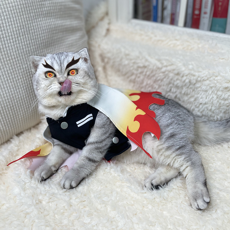 Demon Slayer Pet Cosplay Rengo - Cosplay Flame Prop ulasan dan harga