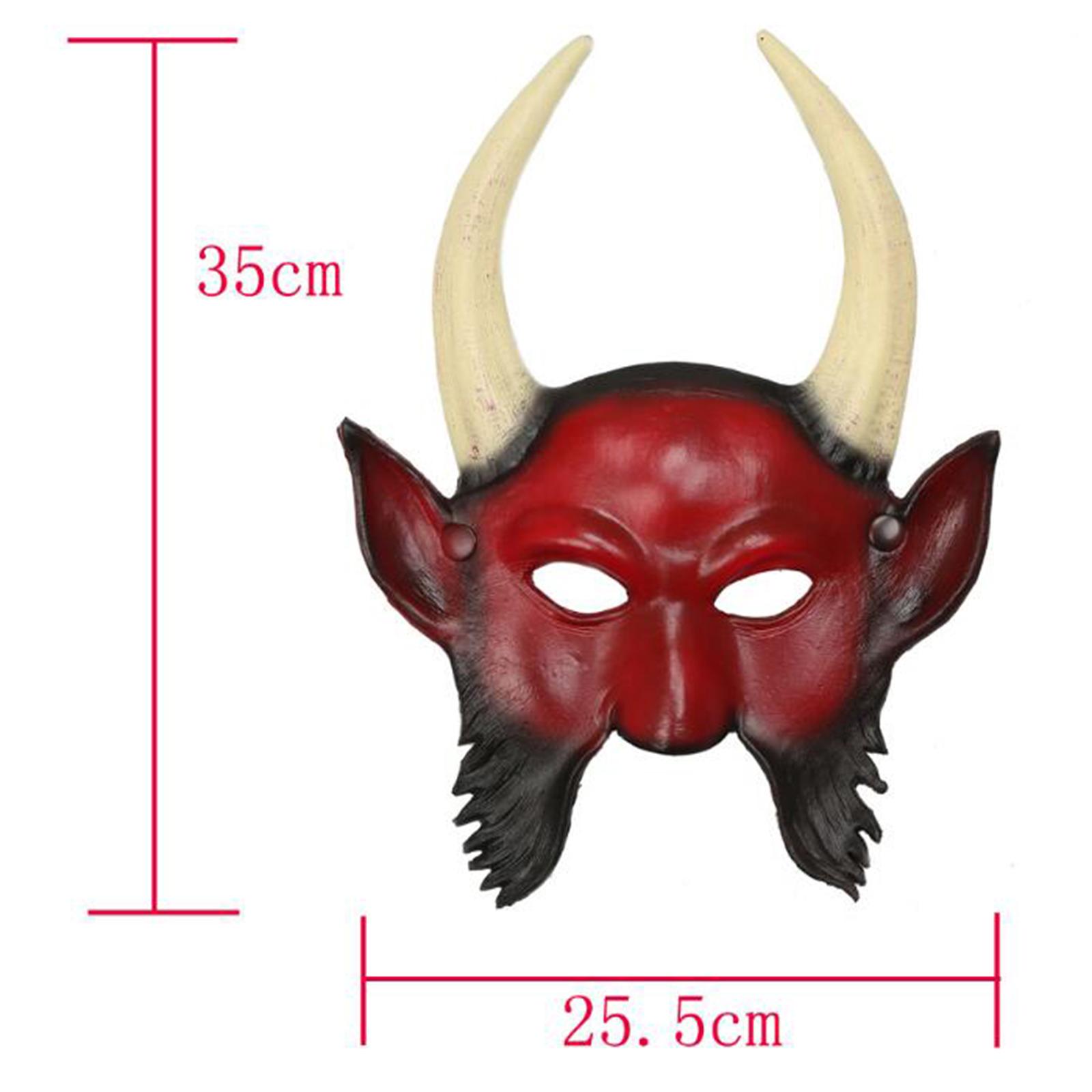 Scary Devil Mask for Cosplay M - Cosplay Prop Foam ulasan dan harga