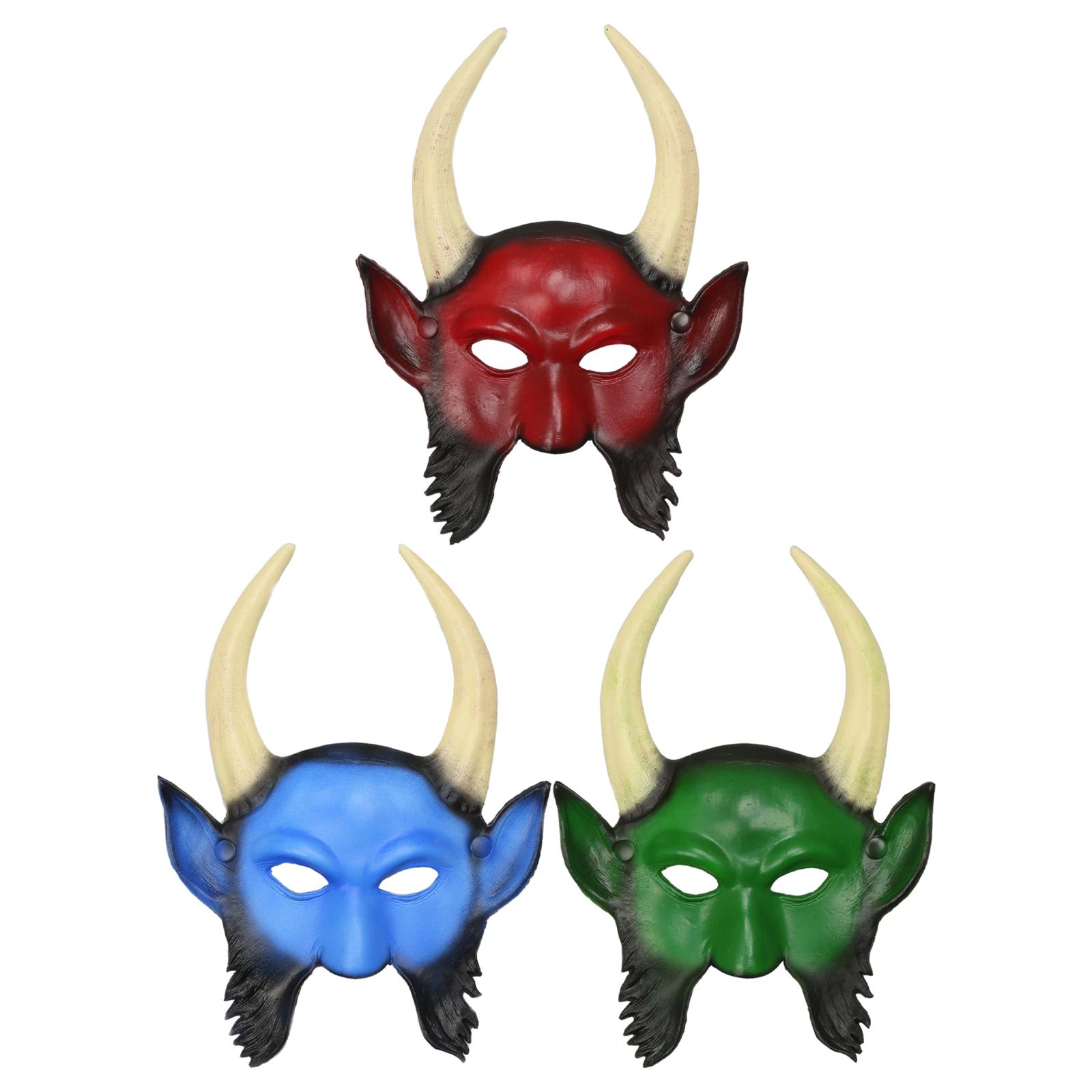 Scary Devil Mask for Cosplay M - Cosplay Prop Foam ulasan dan harga