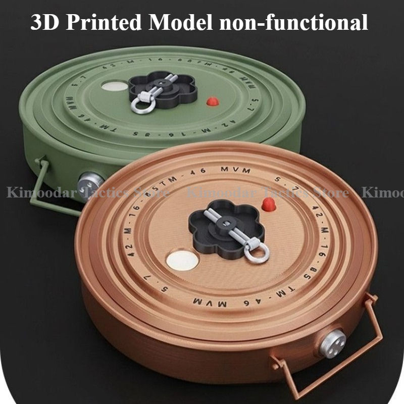 3D Printed TM46 Anti Tank Mine - Cosplay Prop Display ulasan dan harga