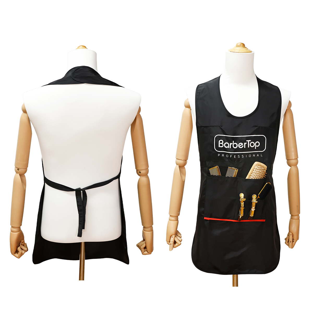 Black Stylist Apron Waterproof - Hair Spray Color ulasan dan harga