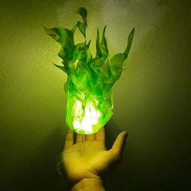 New LED Floating Flame Ball Ha - Cosplay Flame Prop ulasan dan harga