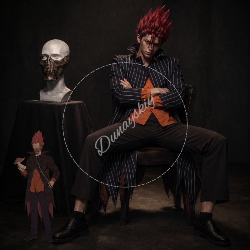 En エン Orange Shirt Pant Full S - Prop En Cosplay ulasan dan harga