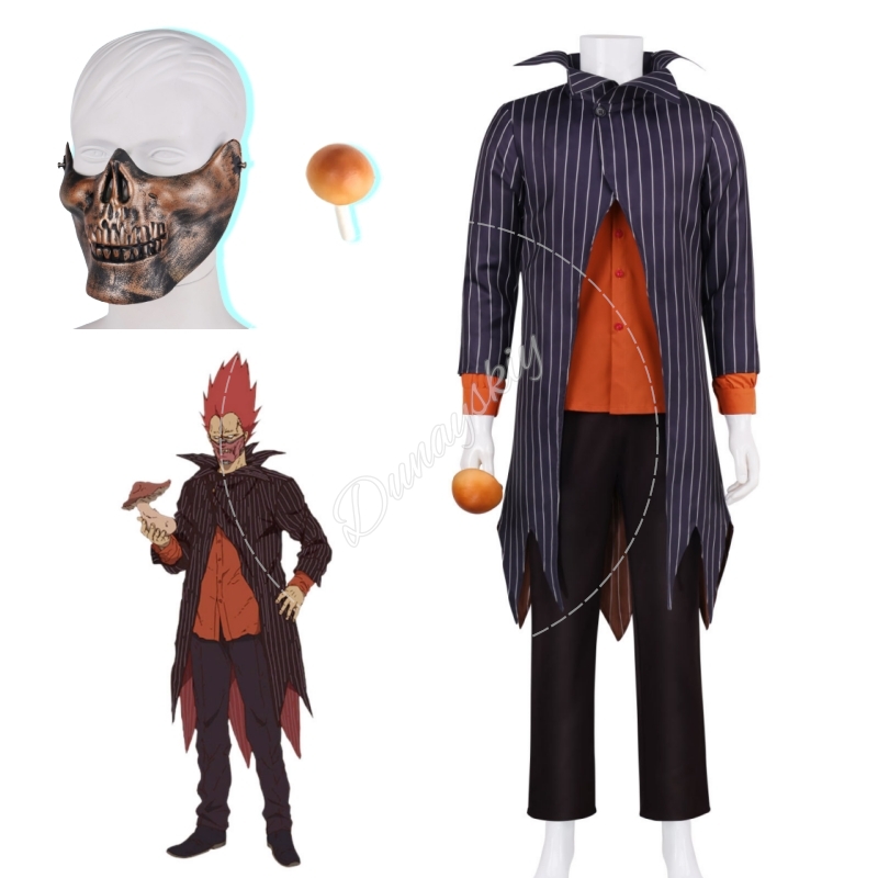 En エン Orange Shirt Pant Full S - Prop En Cosplay ulasan dan harga