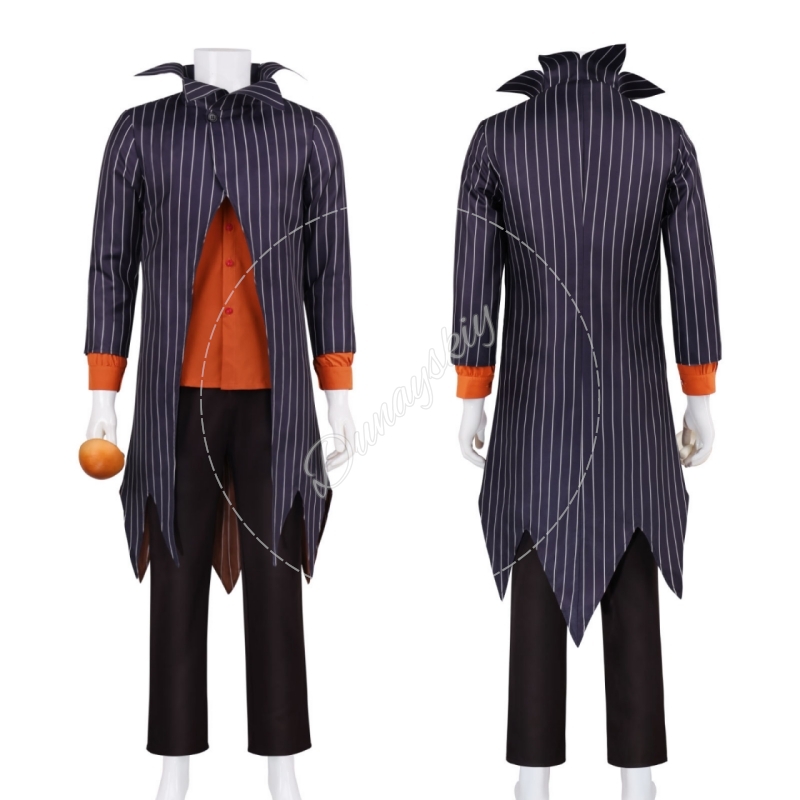 En エン Orange Shirt Pant Full S - Prop En Cosplay ulasan dan harga