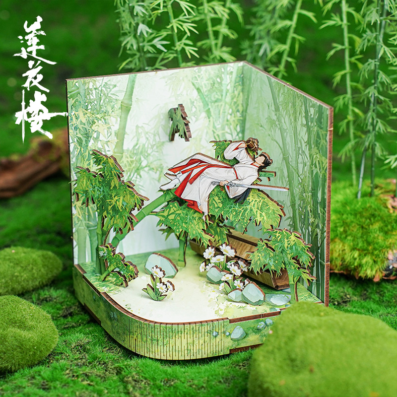 TV Shown Lotus Casebook Lian H - Cosplay Prop Display ulasan dan harga